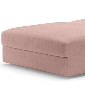 Chaise longue Dixwell Geweven stof Palila: Mauve - Armleuning vooraanzicht rechts