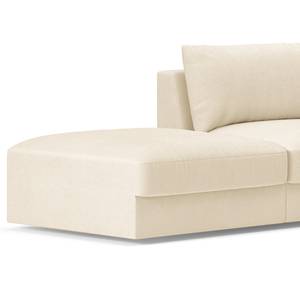 Ecksofa Dixwell Webstoff Palila: Creme