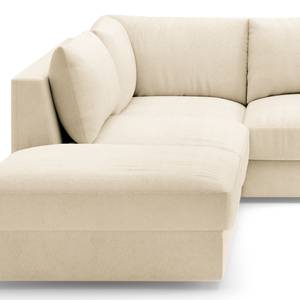 Ecksofa Dixwell Webstoff Palila: Creme