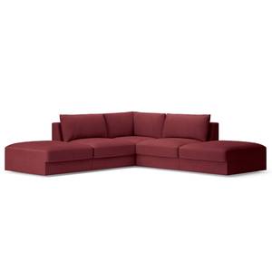 Ecksofa Dixwell Webstoff Palila: Beere