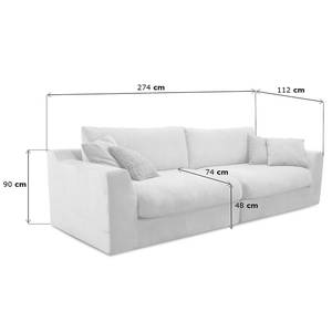 Big-Sofa Dixwell Webstoff Palila: Beere