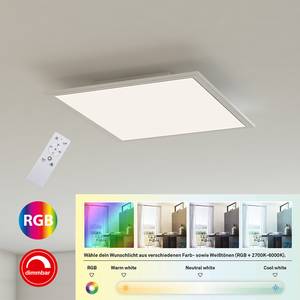 LED-plafondlamp Colour kunststof/aluminium - 1 lichtbron