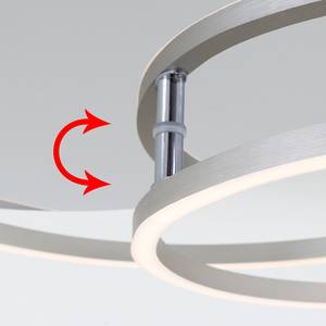 LED-plafondlamp Frame kunststof/aluminium - 1 lichtbron