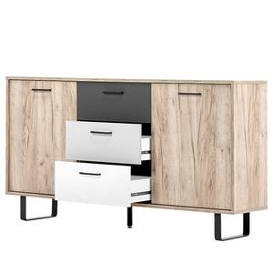 Dressoir Brookton meerdere kleuren/eikenhouten look