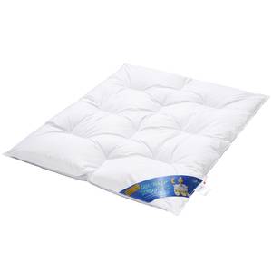 Couette 4 saisons Karo de luxe Coton / Duvet - Blanc - 80 x 100 cm