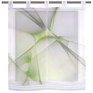 Rolgordijn Maux polyester - Groen - 100 x 140 cm