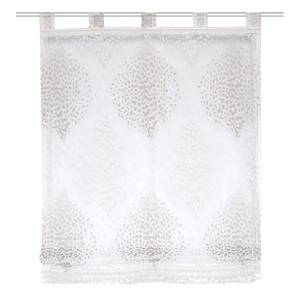 Rolgordijn Virey polyester - wit/steen - 120 x 140 cm
