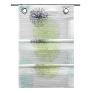 Magneetgordijn Leola polyester - wit/groen - 80 x 130 cm