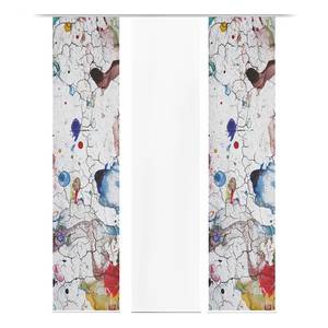 Schiebevorhang Grismo (3-teilig) Polyester - Multicolor