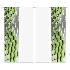 Schiebevorhang Shanon (4-teilig) Polyester - Grün