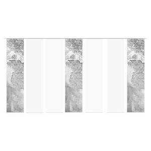 Schiebevorhang Wallona (7-teilig) Polyester - Grau