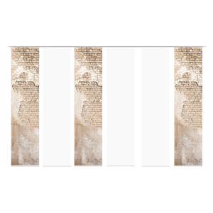 Panneau japonais Wallona (6-teilig) Polyester - Beige