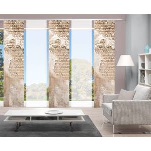 Panneau japonais Wallona (5-teilig) Polyester - Beige