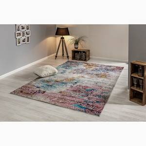 Kurzflorteppich Siena IV Webstoff - Mehrfarbig - 80 x 150 cm