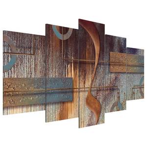 Tableau déco Oriental Composition Plexiglas - Multicolore - 200 x 100 cm