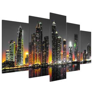 Afbeelding Desertic City acrylglas - meerdere kleuren - 200 x 100 cm