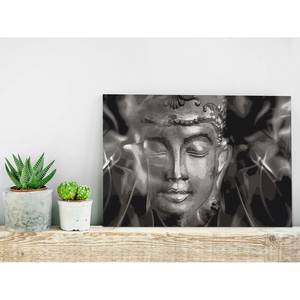 Malen nach Zahlen - Buddha Blackwhite Leinen - Mehrfarbig - 60 x 40 cm