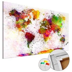 Kurken afbeelding Artistic World kurk - meerdere kleuren - 60 x 40 cm