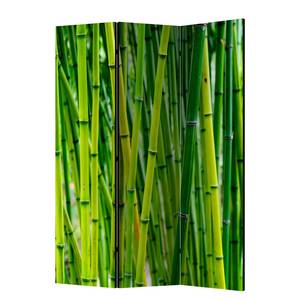 Kamerscherm Bamboo Forest vlies - groen - 3-delige set