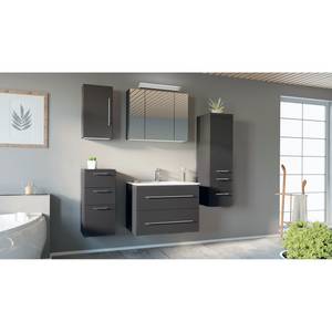 Meuble bas Homeline Anthracite