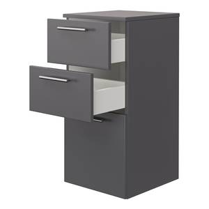 Meuble bas Homeline Anthracite