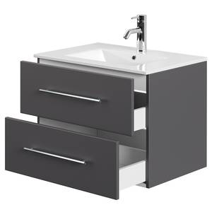 Meuble avec vasque Homeline Anthracite - Largeur : 70 cm