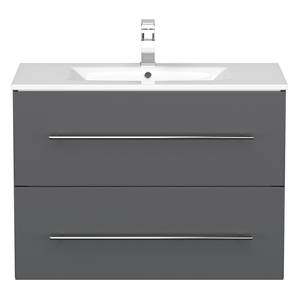 Meuble avec vasque Homeline Anthracite - Largeur : 80 cm