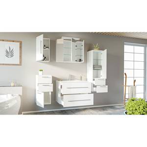 Armoire de toilette Homeline Blanc brillant - Largeur : 80 cm