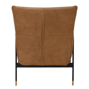 Fauteuil Risskov Cuir - Marron