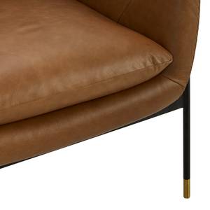 Fauteuil Risskov Cuir - Marron