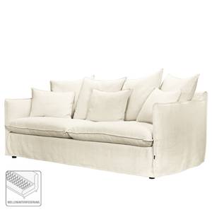 Sofa Wassy I (3-Sitzer) Strukturstoff - Creme