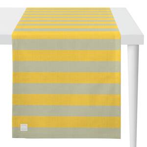 Chemin de table 3967 Fibres synthétiques - Jaune