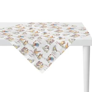 Nappe 6902 Tissu mélangé - Naturel / Multicolore