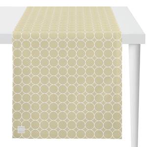 Chemin de table 3973 Fibres synthétiques - Beige