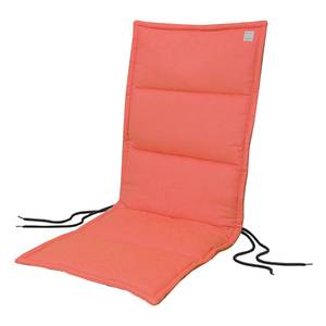 Coussin de chaise Gundaroo Fibres synthétiques - Corail