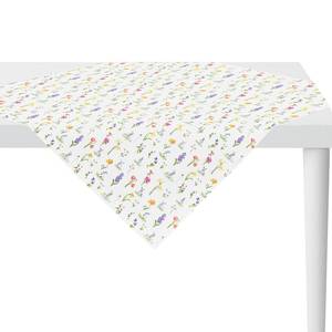 Nappe 6905 Tissu mélangé - Blanc cassé / Multicolore