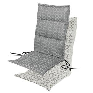 Coussin de chaise 3973 Fibres synthétiques - Gris