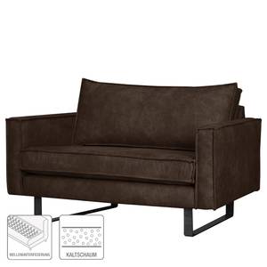 Fauteuil Liel Microvezel Priya: Donkerbruin