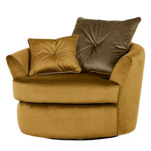 Fauteuil Weldon vlakweefsel - Goud