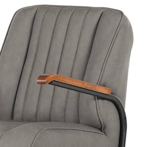 Fauteuil Morrison microvezel - Grijs