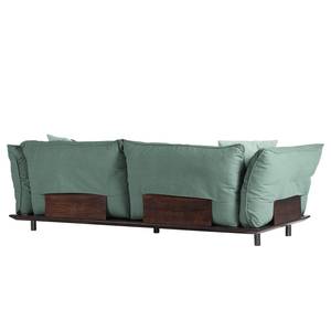 Sofa Sirkka (3-Sitzer) Webstoff - Jeansblau