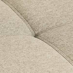 Ecksofa Ashwell Flachgewebe - Beige - Longchair davorstehend links