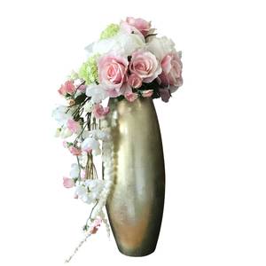 Bouquet déco Vrille Multicolore - Matière plastique - Textile - 25 x 20 x 25 cm