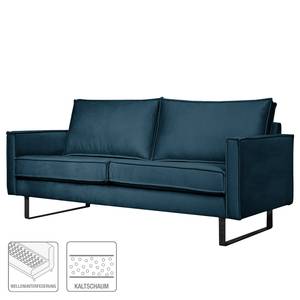 2,5-Sitzer Sofa Liel Samt - Samt Onoli: Marineblau