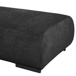 Repose-pieds Dolton Microfibre - Noir