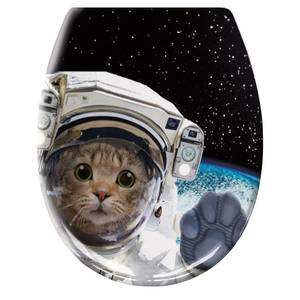 WC-bril Cosmo Cat duroplast - meerdere kleuren