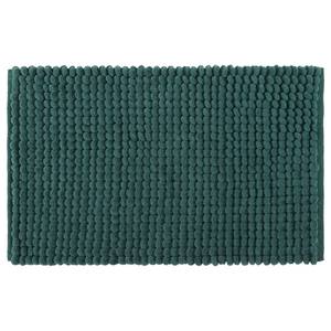 Badmat Celine textielmix - Donkergroen - 100 x 60 cm