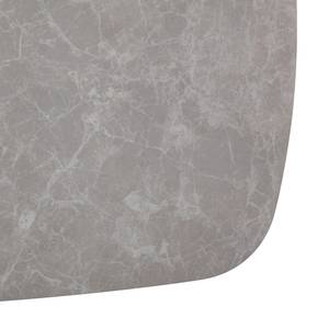 Table basse Sherry Imitation marbre gris / Doré