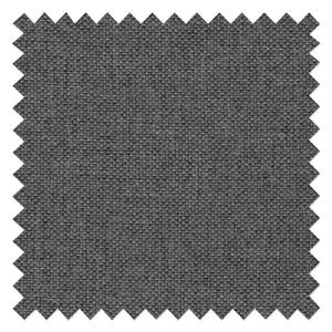 Chaise longue Elements geweven stof - Stof TBO: 19 woven grey - Longchair vooraanzicht rechts