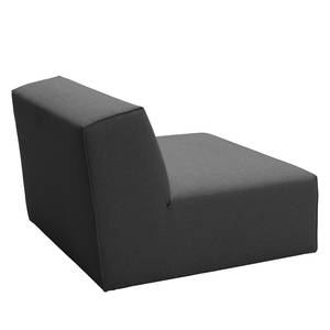 Fauteuil Elements geweven stof - Stof TBO: 9 anthrazite